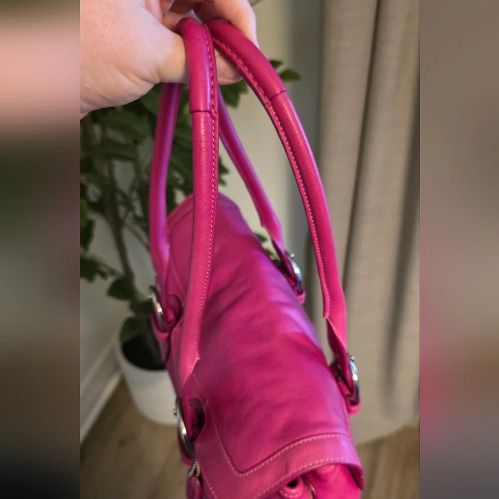 Coach Vintage Hampton Soho Pink Leather 9636 - Picture 7 of 11